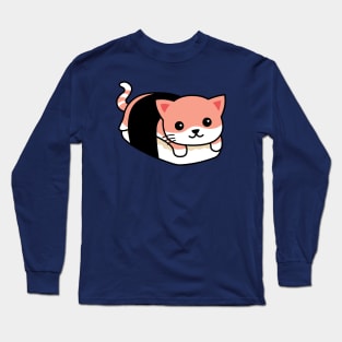 Pink Sushi Cat Long Sleeve T-Shirt